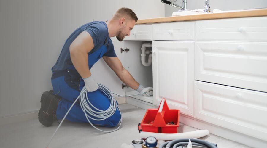 Expert burst pipe repair services in Rock, MI